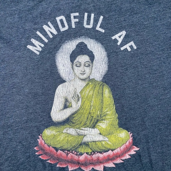 Mindful AF graphic tee size XL - Picture 2 of 3